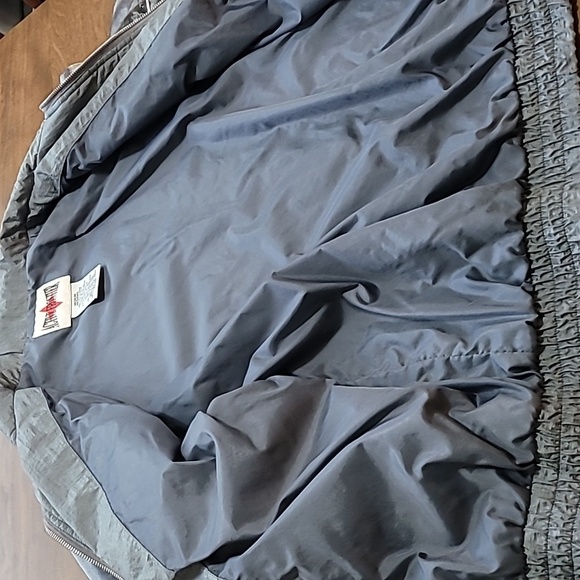 90s Active Frontier Windbreaker Jacket Silver/metallic Color Women's Med… - Picture 12 of 15
